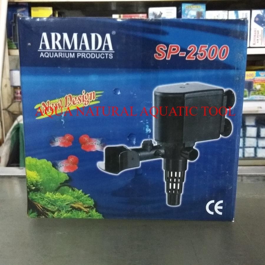 aquarium ikan pompa celup power head ARMADA SP 2500
