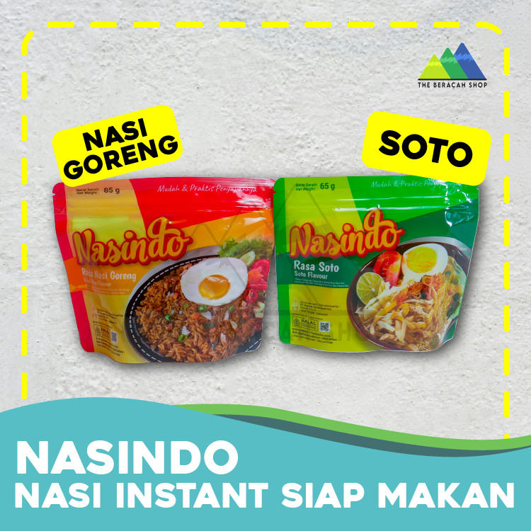 

Nasindo Nasi Instan Berbumbu Siap Makan Paket Bundling 10 Pcs