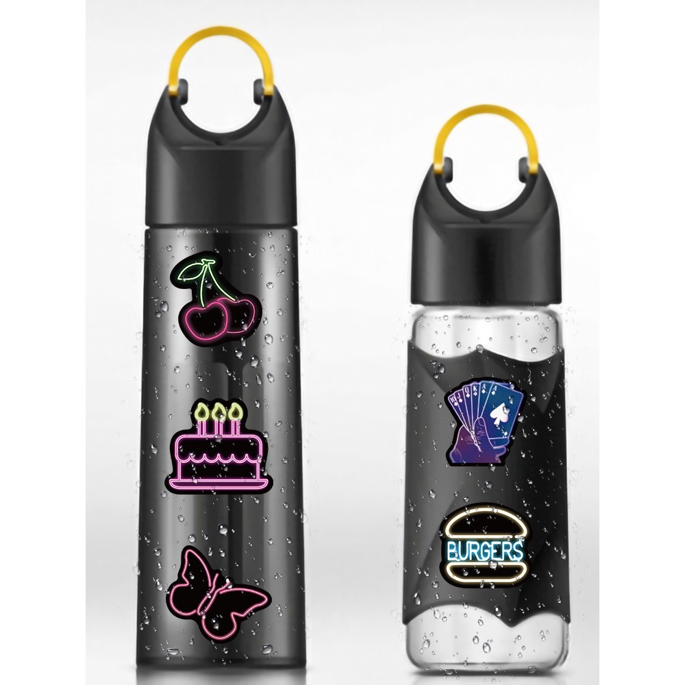 

Stiker Neon Light Keren Stiker Lucu Graffiti Decal Vinyl Anti Air- Sticker Aesthetic Buku Journal Koper Casing HP Laptop Helm Motor
