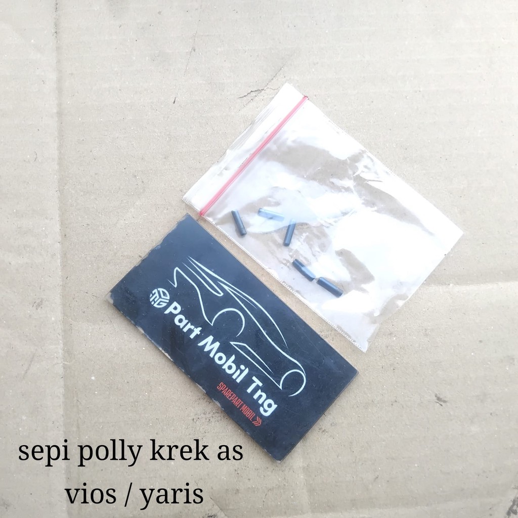 Sepi Spi Pen Pulley Poly Poli Kruk As Crankshaft Toyota Vios=Yaris 2004-2016