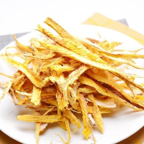 

HwangtaeChae Dried Pollack 100gr Ikan Pollack Kering Korean Banchan - Ikan Kering Sup Korea