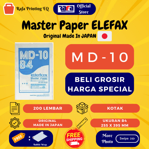 

Master Paper Elefax MD-10 Ukuran B4