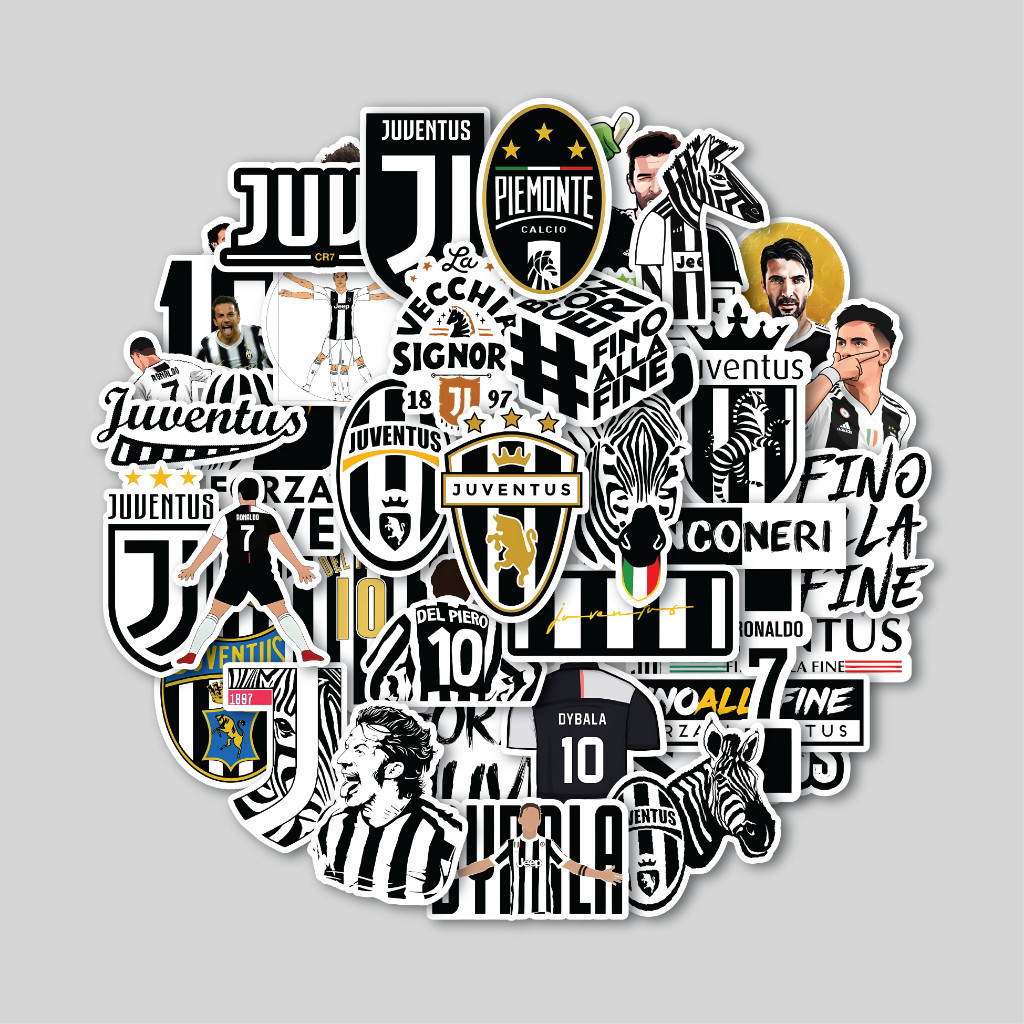 

STICKER PACK JUVENTUS | STICKER TUMBLER | STIKER LAPTOP KOPER HELM