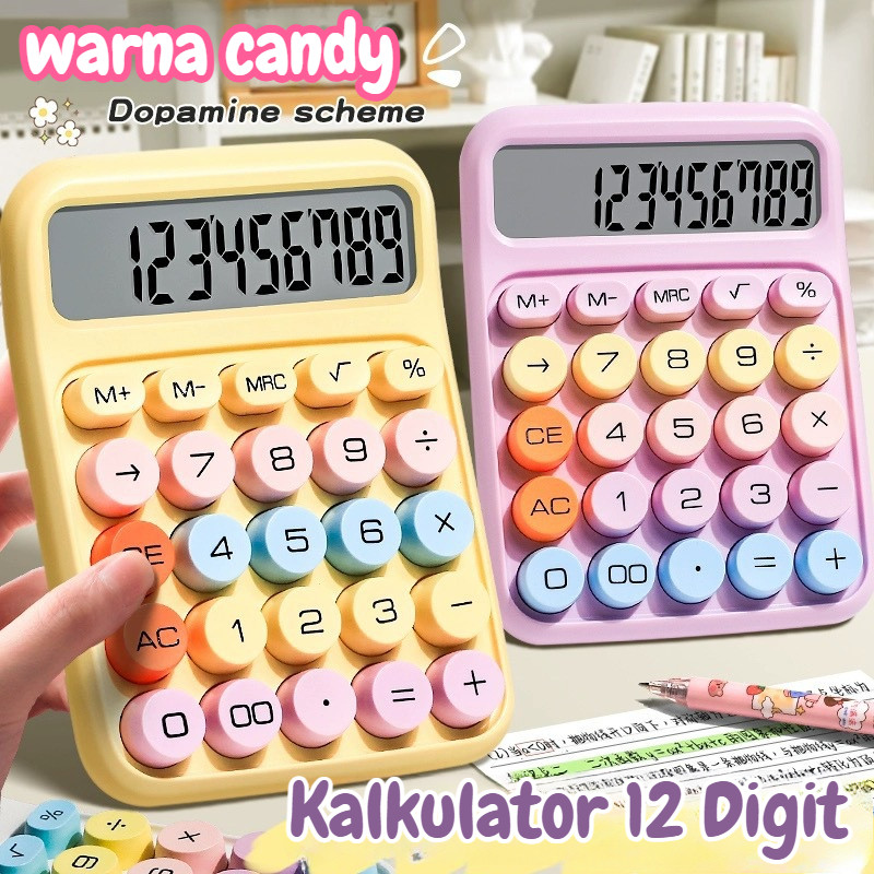 

Kalkulator Multifungsi Kalkulator Nilai Tinggi Warna Permen