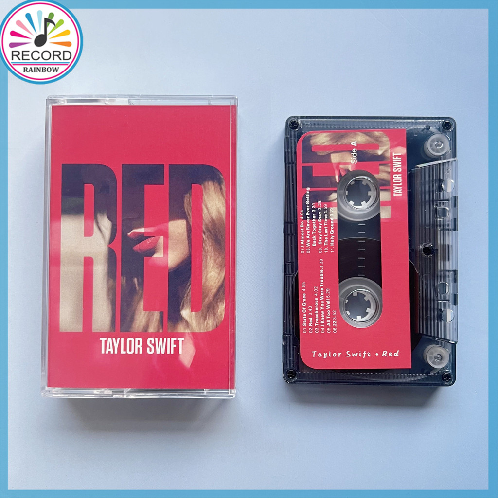 Kaset Pita Taylor Swift Red Cassette Tape [Tersegel] Terbaru