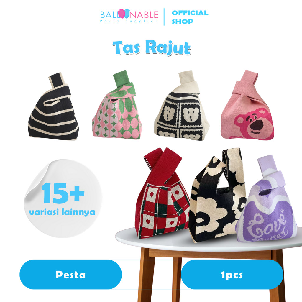 

Tas Rajut / Knit Bag / Tas Hampers / Buffalow Bag