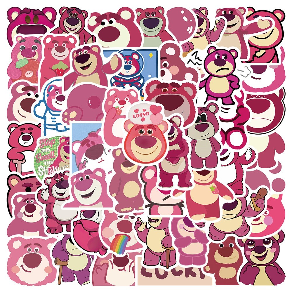 

Stiker Disney Kartun Stiker Lotso “Toy Story3” Decal Lucu Stiker Anak Stiker Anti Air-Sticker Aesthetic Buku Gitar Stiker Casing HP Stiker Laptop Helm Skateboard Stiker Botol