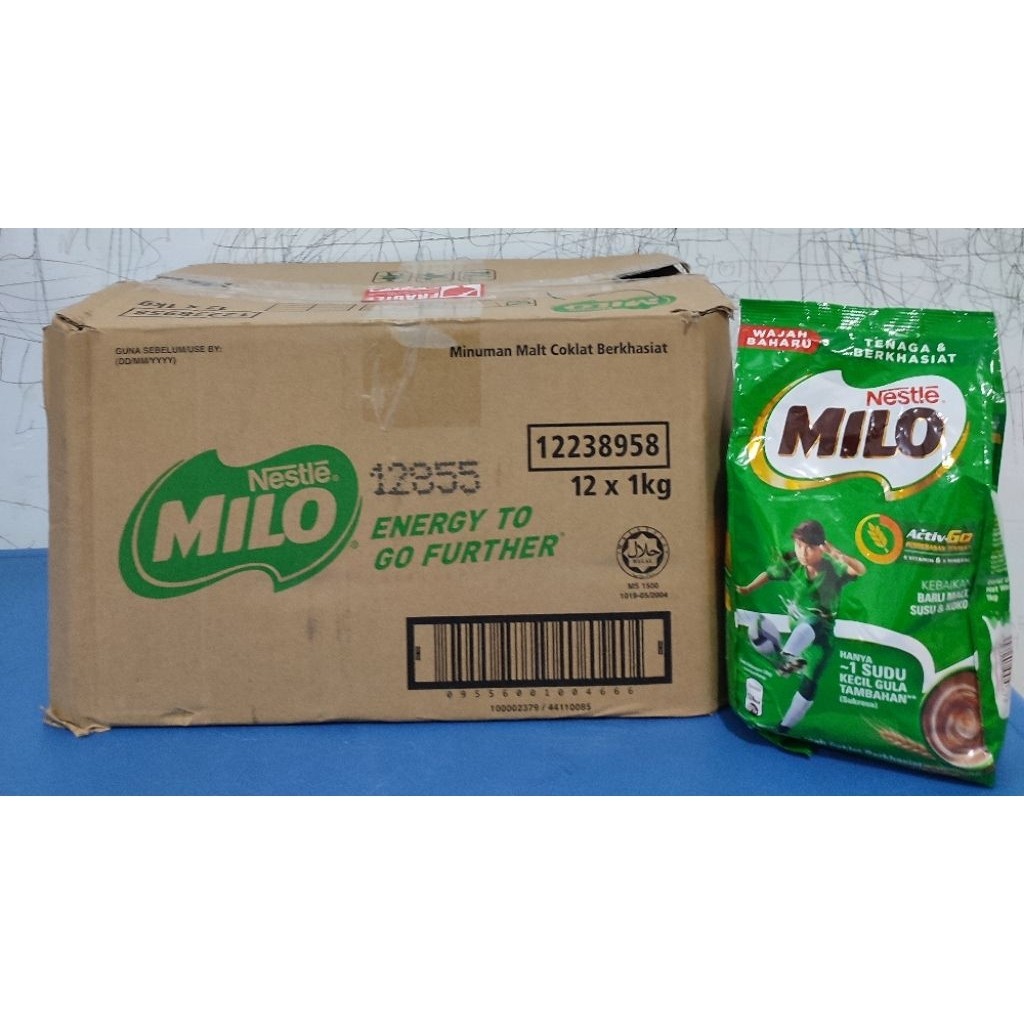 

NEW Milo 1Kilo x 12Bags PREMIUM