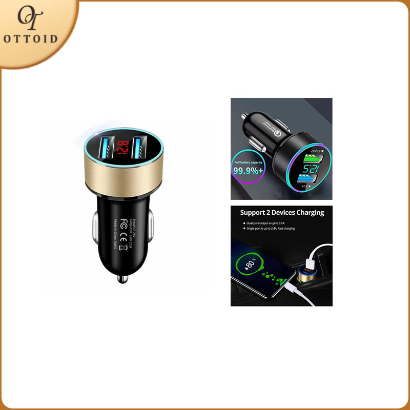 OTTOID Charger Mobil Fast Charging Charger 2 in 1 Fast Charging Charger Mobil Charger Motor Nmax Cha