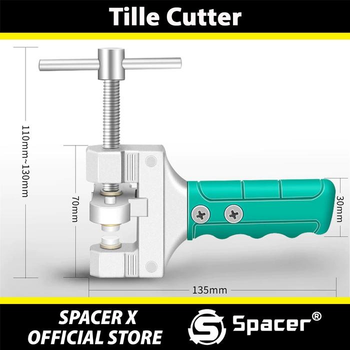 

Alat Pemotong Kaca Aquarium Keramik Ubin Granit Glass tille Cutter - Hijau Sale