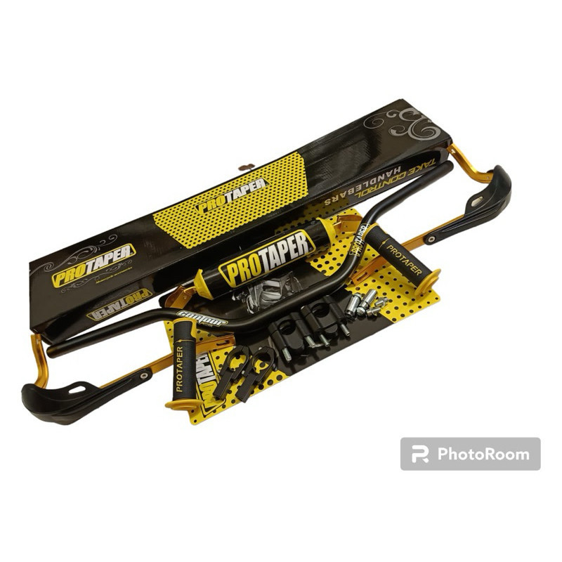 paket stang fatbar countour tinggi setang Protaper fat bar evo xride Vixion Trill klx crf wr150 dan