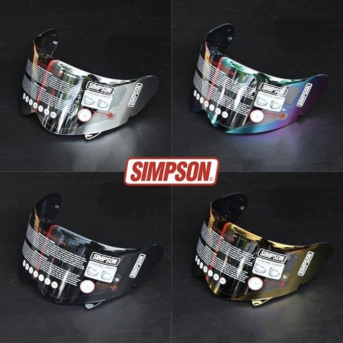 

Visor Iridium Simpson Venom Ghost Bandit