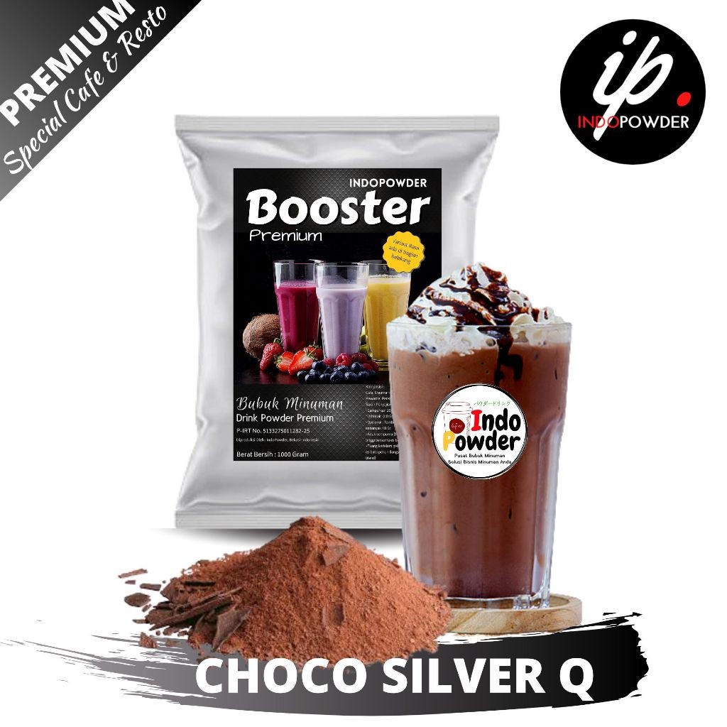 

PREMIUM Bubuk Minuman COKLAT rasa SILVERQ Kg I PREMIUM CHOCO rasa SILVERQ Powder 1Kg