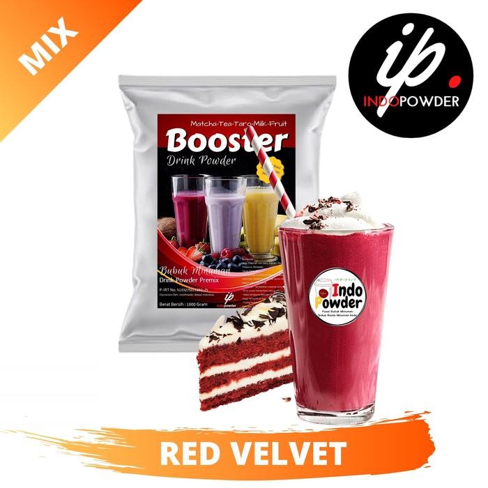 

[New Arrival] Indopowder - Bubuk Minuman RED VELVET / REDVELVET 1kg Serbuk Untuk Cafe, Waralaba dan Usaha Minuman Kekinian - REDVELVET, Standar