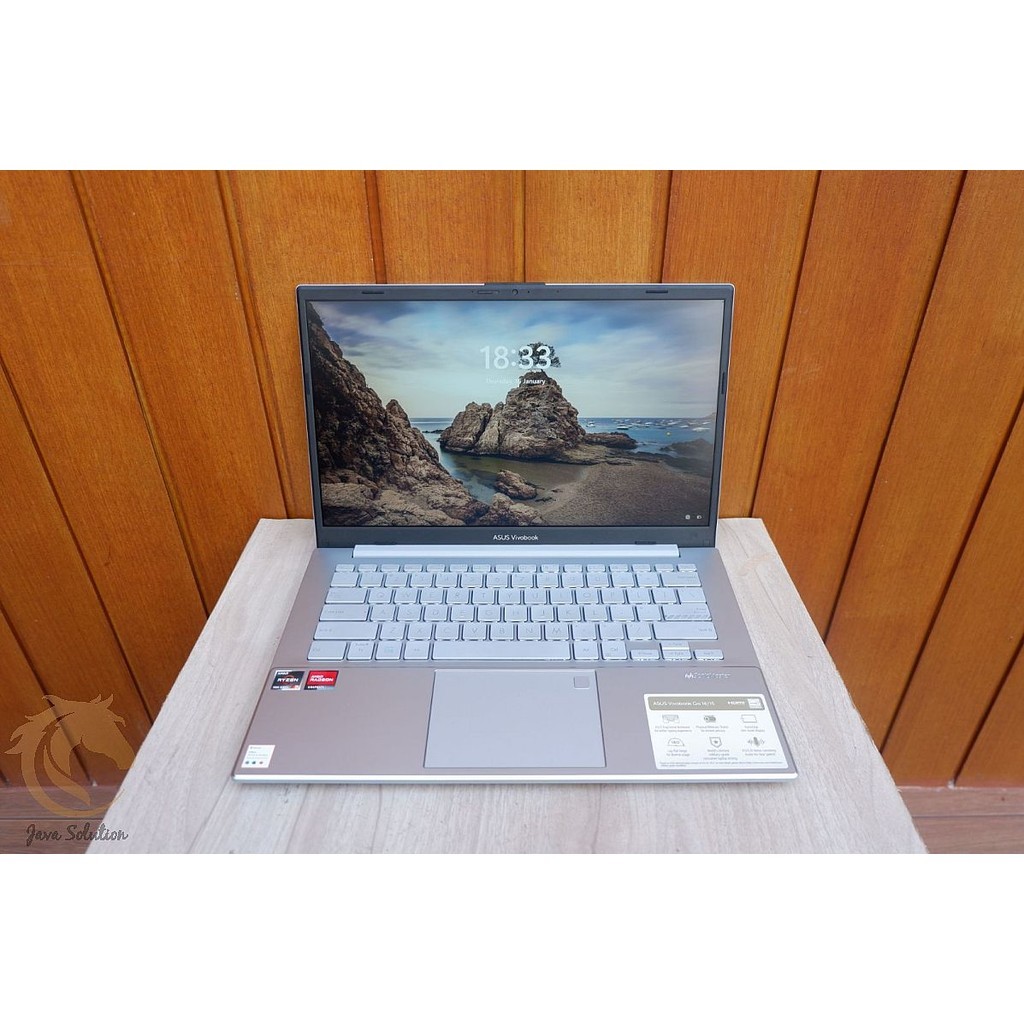 Laptop ASUS VIVOBOOK GO 14 E1404FA RYZEN 3 7320U  W11+OHS 14.0 FHD Ram 16Gb 512Gb Normal Siap Pakai 