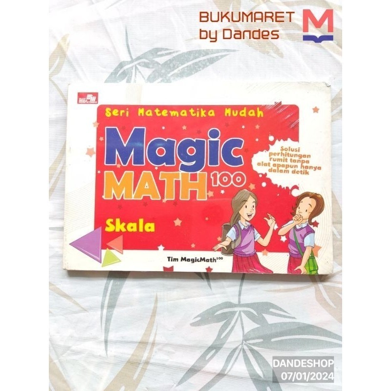 Magic Math 100 - Skala - Buku seri matematika mudah ORIGINAL