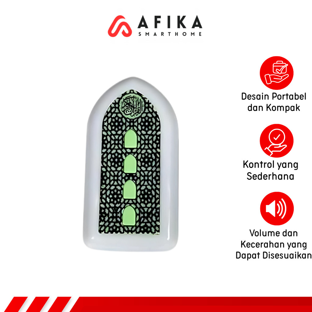 Speaker Zikir Murottal Al-Quran Portable with LED