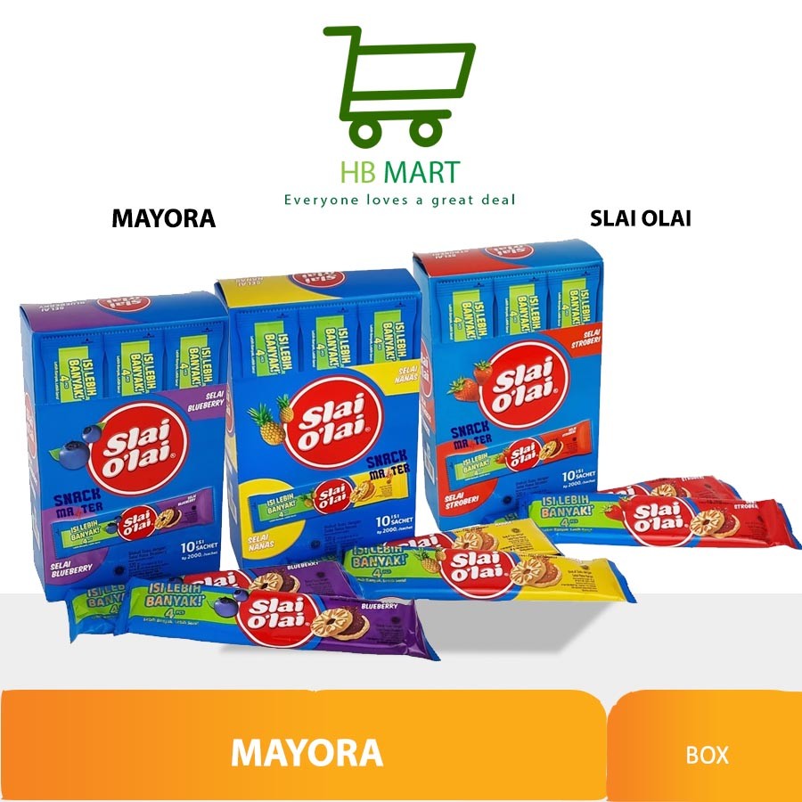 

SLAI O'LAI BOX - Netto 10 pcs x 24gr