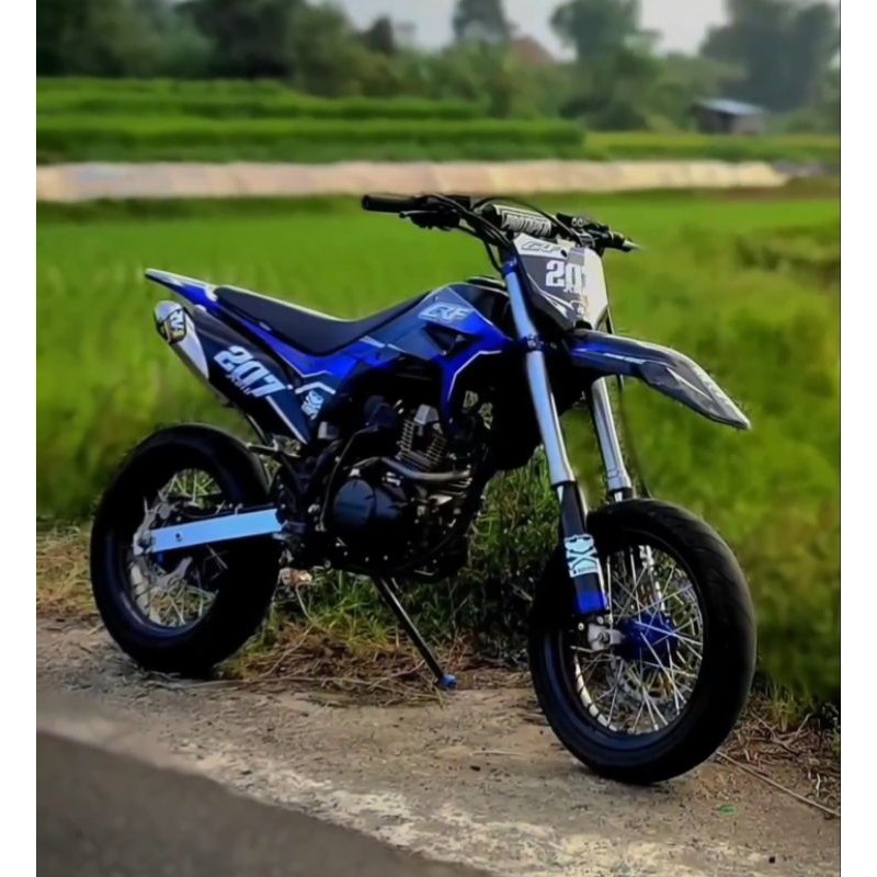 Decal CRF supermoto desigin elegan simpel keren