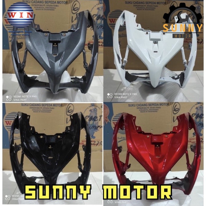 Tameng Vario Techno 125 PGMFI 2011 2012 2013 2014 | Panel Besar WIN | cover motor honda original old