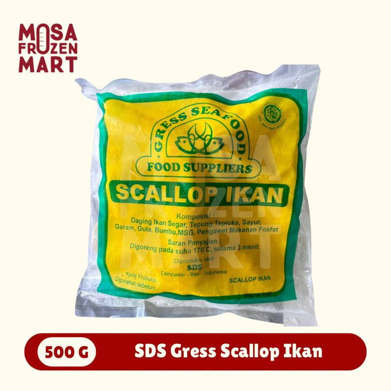 

Supra Dinasty Gress Scallop Ikan 500 G