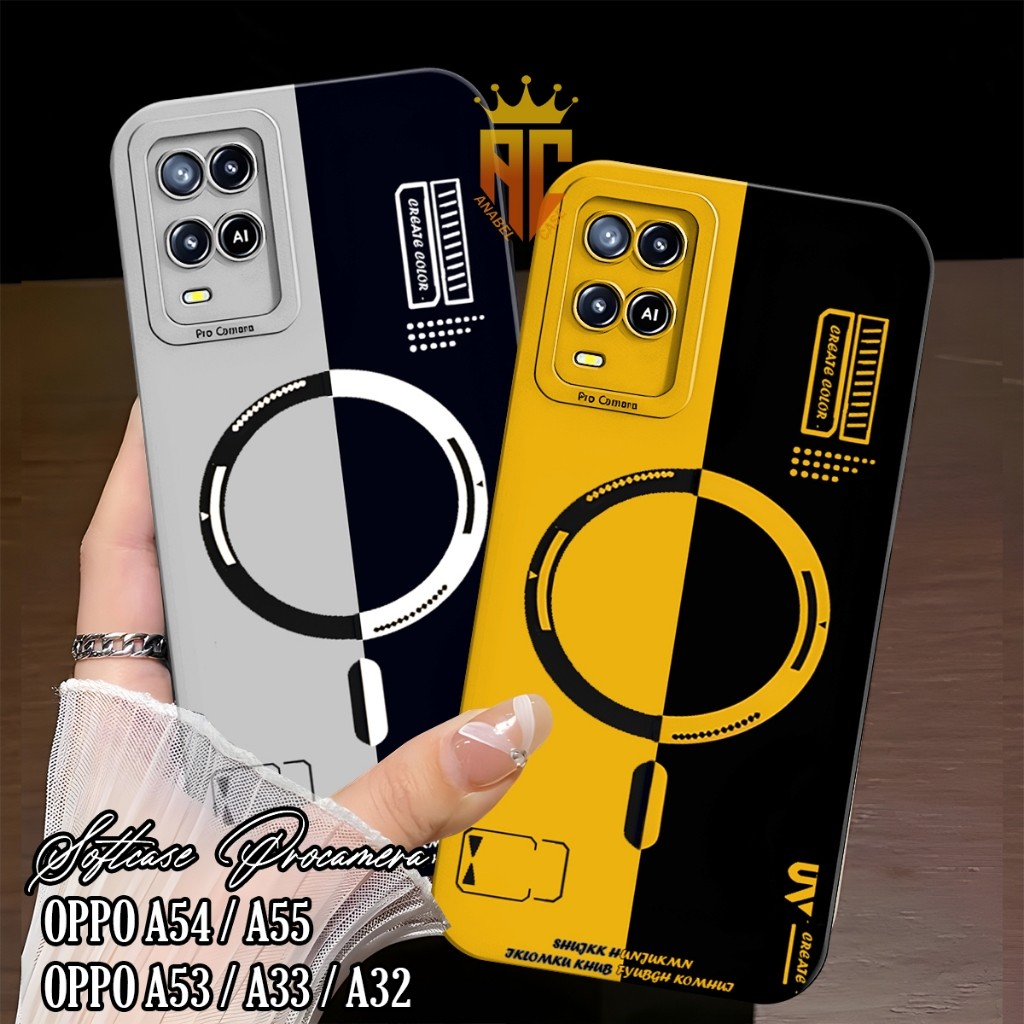 Softcase Oppo A54 / Oppo A55 / Oppo A53 / Oppo A33 / Oppo A32 - Case Oppo - Case Hp - Casing Magsave