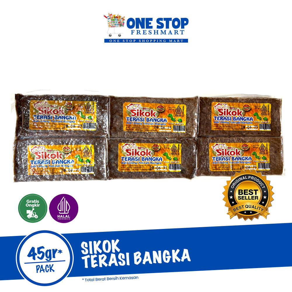 

SIKOK TERASI BANGKA 45GR