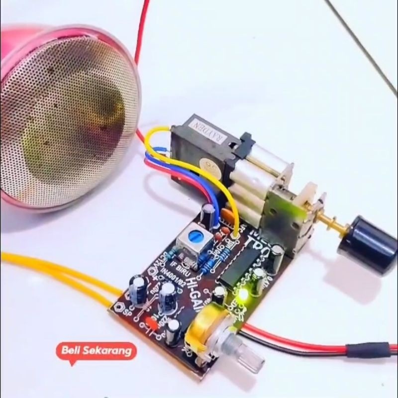 ️Tuner FM Mono + Mini Ampli (LA1260 - LM386)