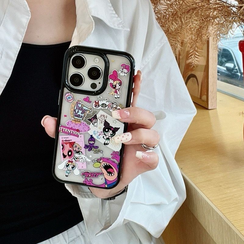 JELLOCASE Fairy World PPG Clear Case for 13-16 Pro Max