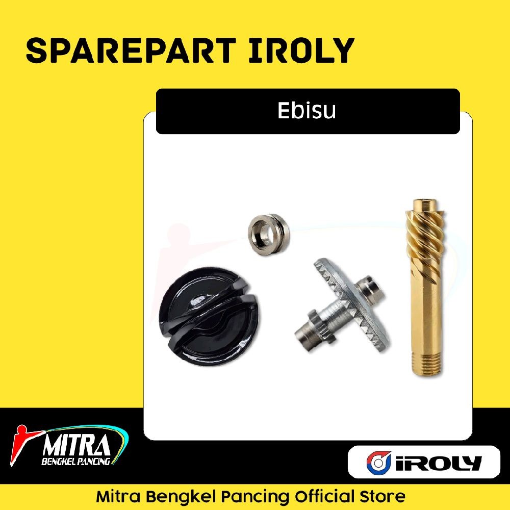 Sparepart Iroly Ebisu 1000 - 6000 Sparepart Reel Pancing