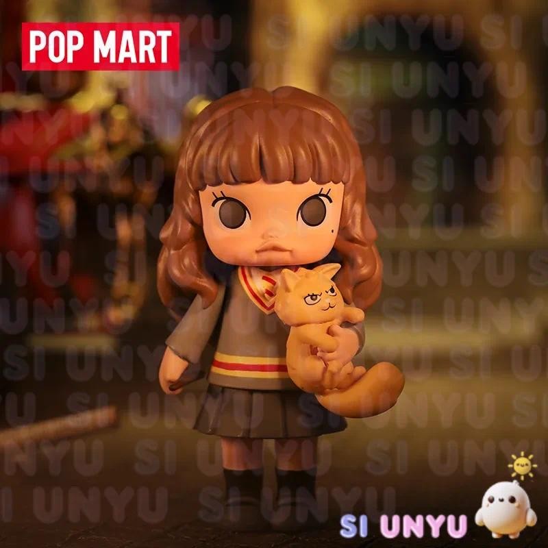 1 SET (3PCS) POP MART MOLLY Harry Potter Ron Hermione Action Figure Toy Figurine Koleksi Popmart Ori