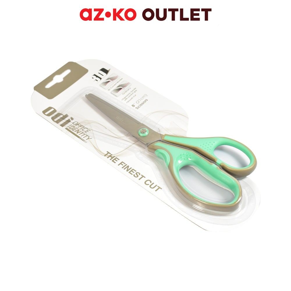 

Odi 21 cm Gunting 3D Curved Blade - Hijau Multifunctional Scissors Alat Pemotong Serbaguna Peralatan Atk Alat Potong Kertas Perlengkapan Alat Tulis