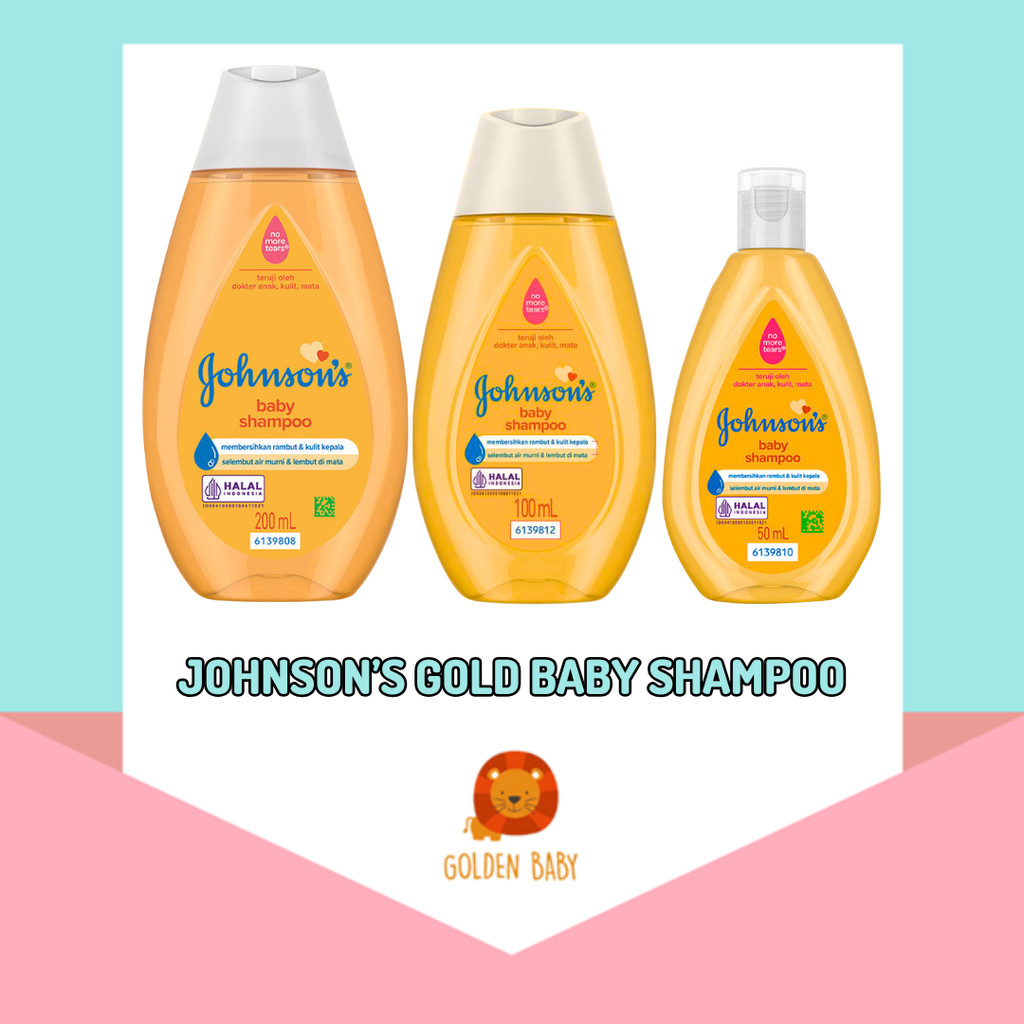 Johnson's GOLD Baby Shampoo | Sampo Sampoo Shampo Bayi