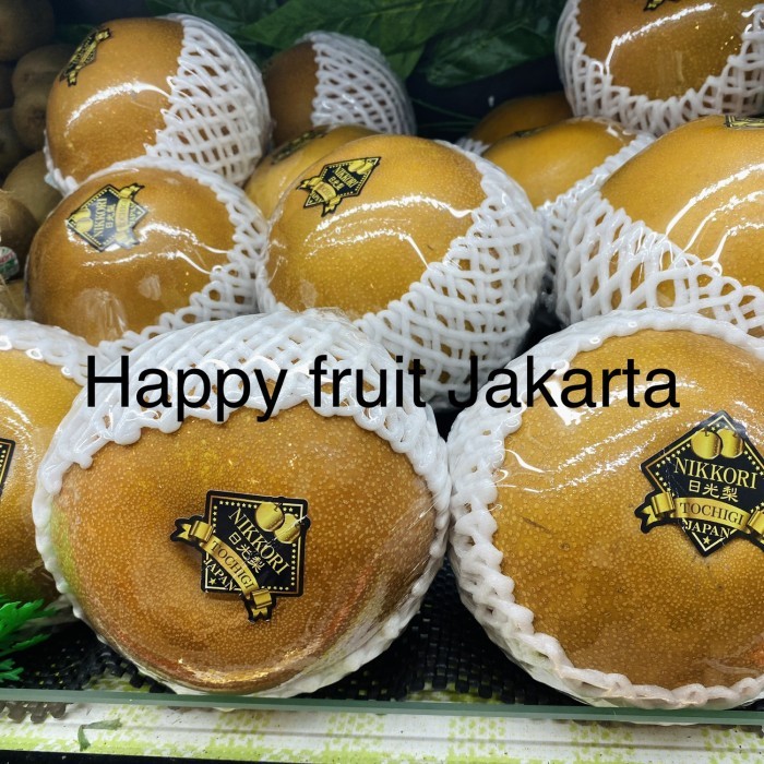 

Pear nikkori jepang manis fresh | pear jepang nikkori super 700grm