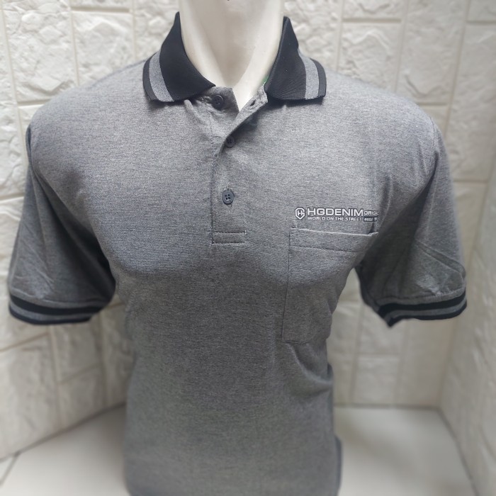 SALE -Kaos Pria Kerah Wangki Kantong Saku Big Size XXL, XXXL dan XXXXL - Merah Marun, XXL