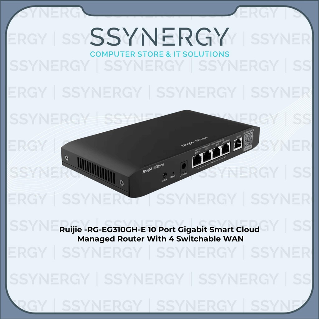 Ruijie RG-EG310GH-E Router Reyee 10-Port High Performance