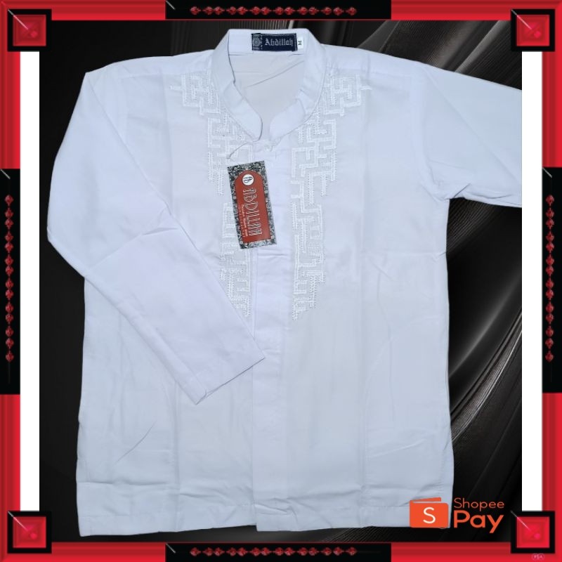 [PREMIUM ORIGINAL] BAJU KOKO ANAK PUTIH  TK - SD / SETELAN HITAM PUTIH