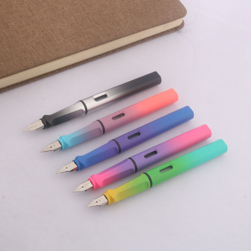 

Luxury Fountain pen calligraphy Multi-function pen 0.38mm EF 0.5mm F Nib school supplies stationery pens Kawaii ink
