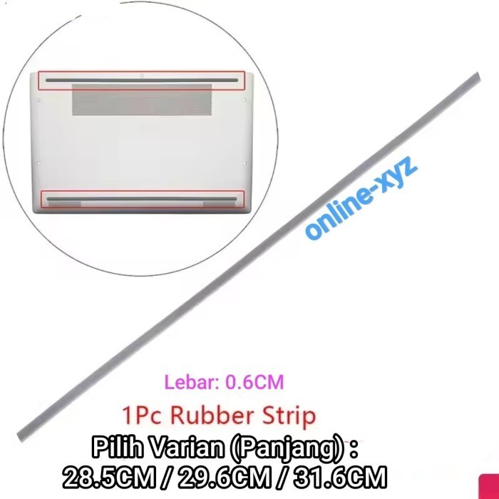 laptop Rubber feet strip HP 14 14s 15 15s 240 245 250 255 260 G4 G5 G6 G7 G8 G9 13 13s 17 17t df dk 