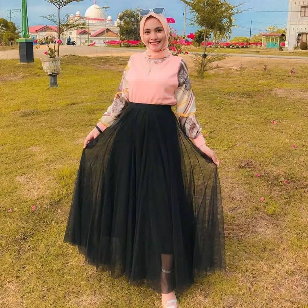 Rok Tutu Panjang / Rok Polos / Tutu Dewasa / Bawahan Wanita
