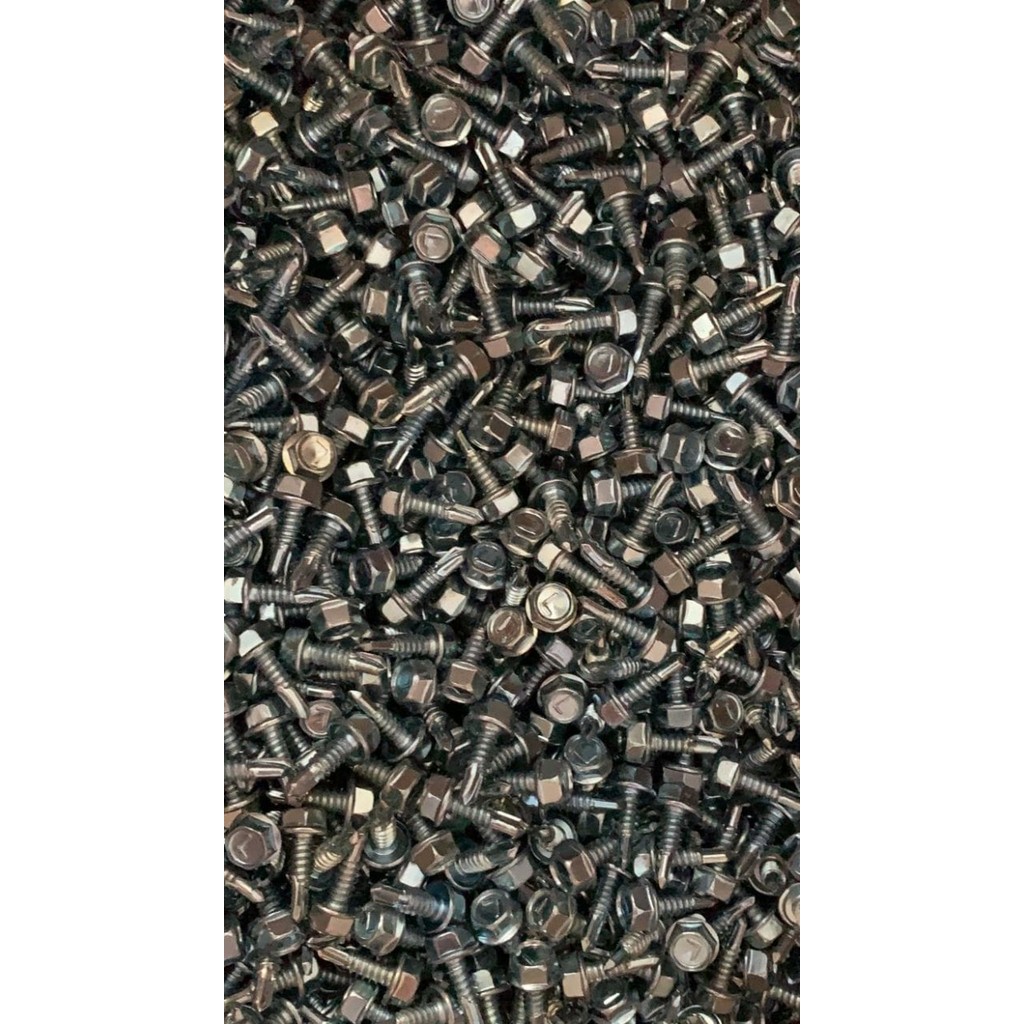 Skrup Baja Ringan - Sekrup Baja Ringan - 10x 16mm