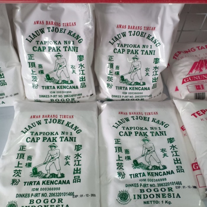 

[0k_market1] Tepung Sagu Tani 1 kg Liauw Tjoei Kang 1kg Tapioka