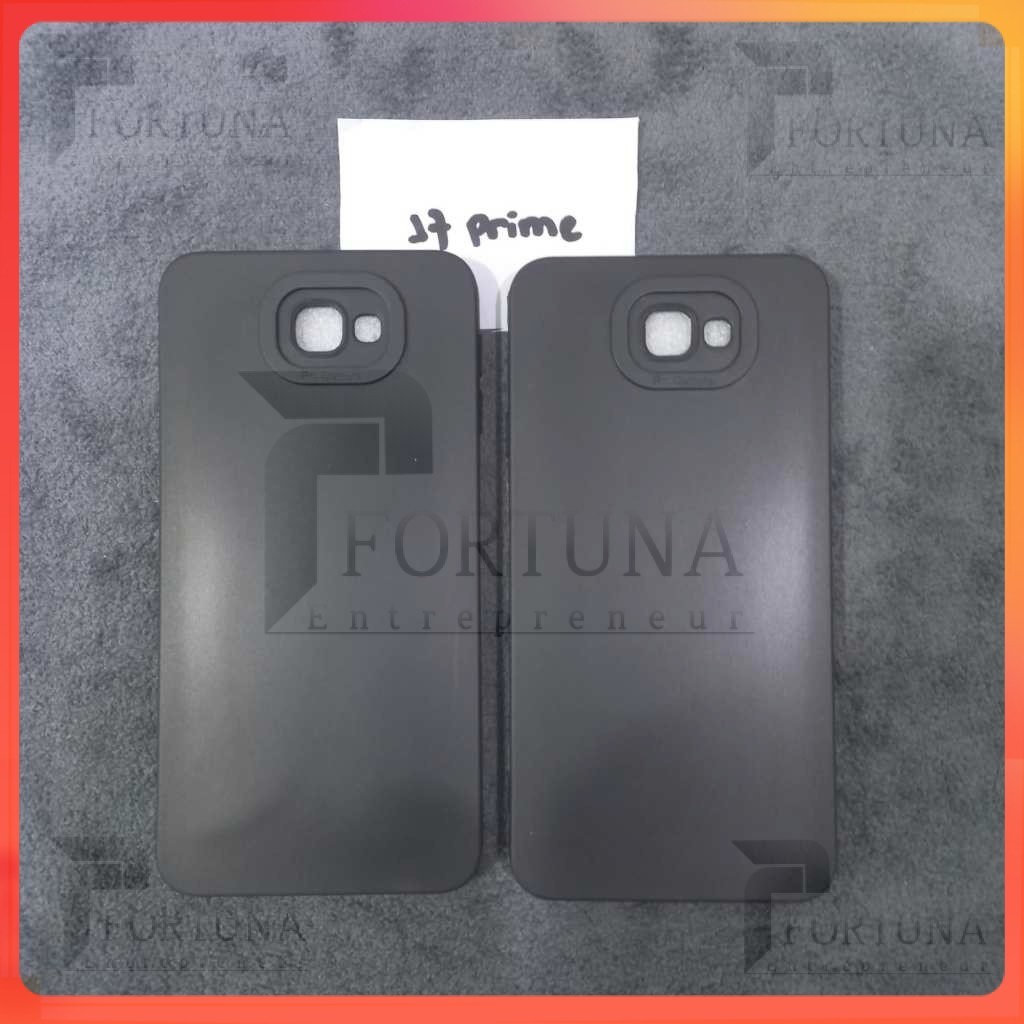 [ FORTUNA ] Softcase Samsung Case J2 Prime/ Samsung J5 Prime J7 Prime Black Matte Silikon Case Hitam