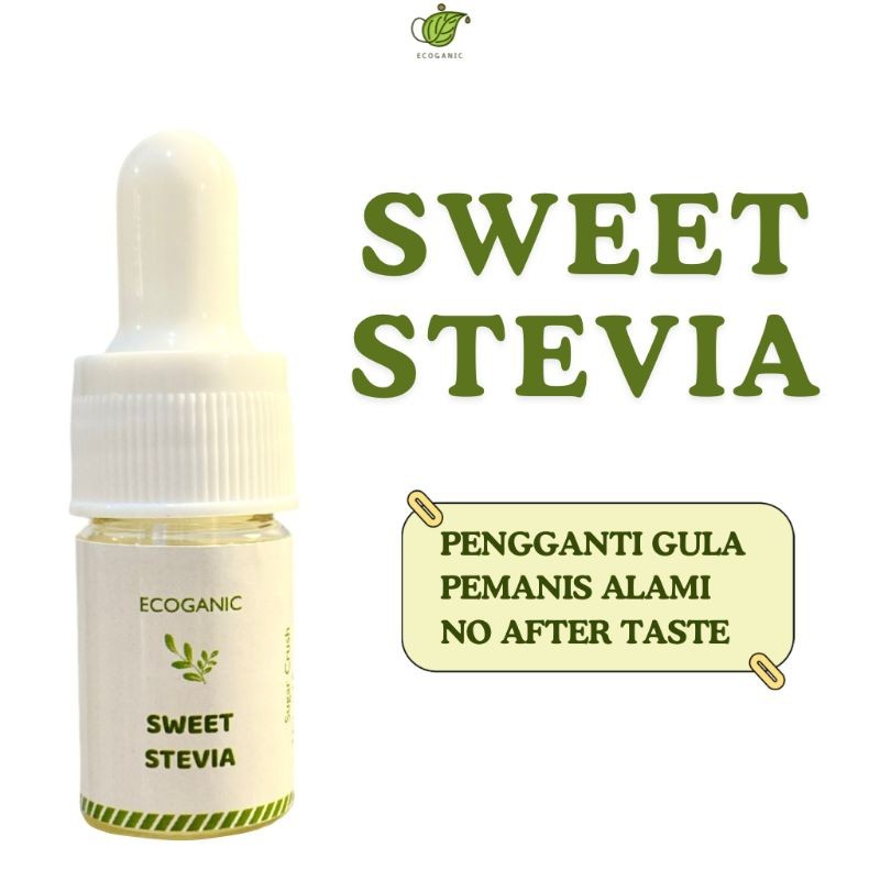 

Sweet Stevia Pemanis Alami 0 Kalori No After Taste ECOGANIC
