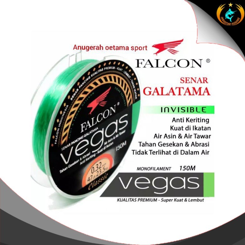 Senar pancing falcon vegas - indostar