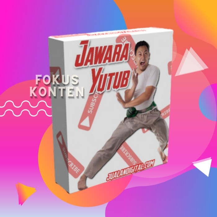 Ecourse Jawara Youtube - Digital Konten
