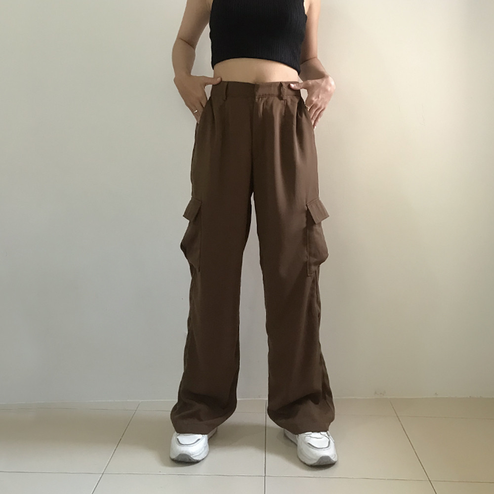 BELVA PANTS CARGO / CELANA WANITA / LEA STORE