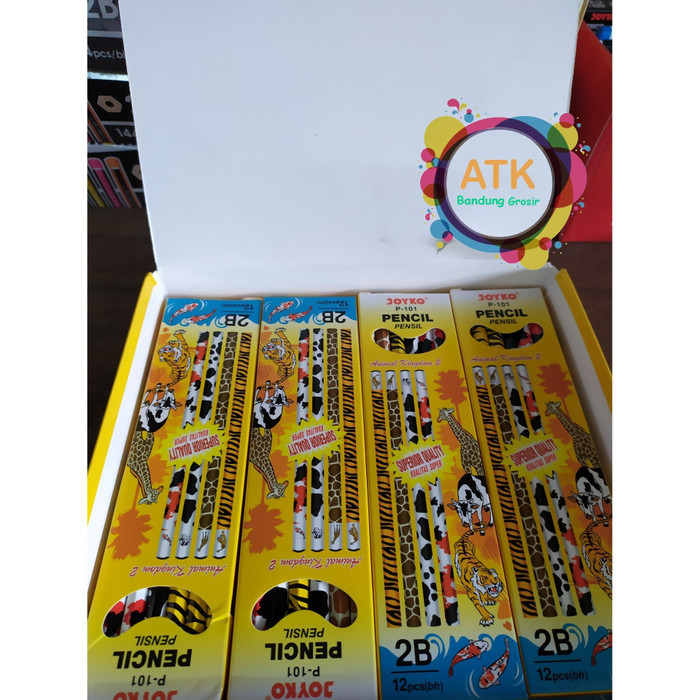 

Pencil / Pensil Joyko P-101 / 2B / Animal Kingdom 2