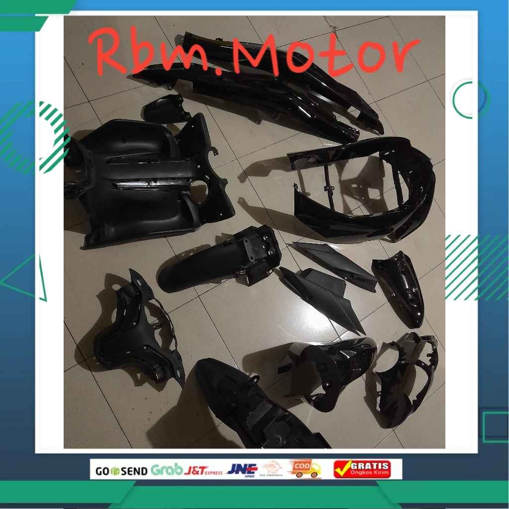 Complete Set Full Bodi Body Jupiter Z New Robot Salib 2010 2011 2012 Merk Win