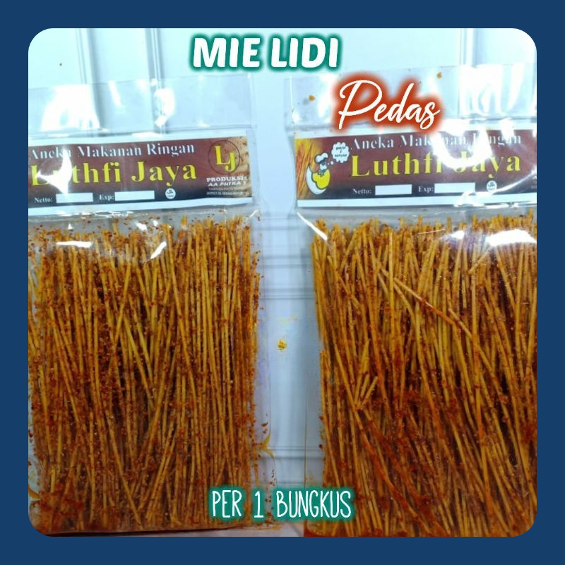 

Snack Mi MIE LIDI Makaroni Pasta - 1 Bungkus